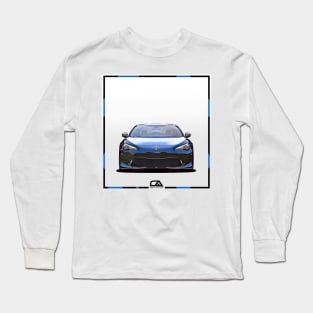 Toyota GT86 Illustration by @gasautos Long Sleeve T-Shirt